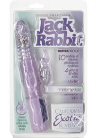 Petite Thrusting Jack Rabbit Purple